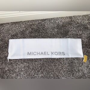 Michael Kors XLarge white dust bag